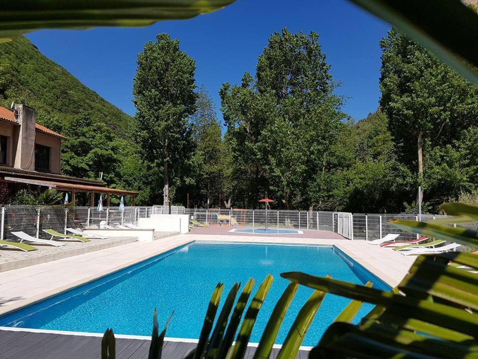 Hotel Le Moulin Du Pont D'Alies Axat Exterior foto